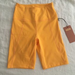 NWT Marigold High-Rise Bike Short